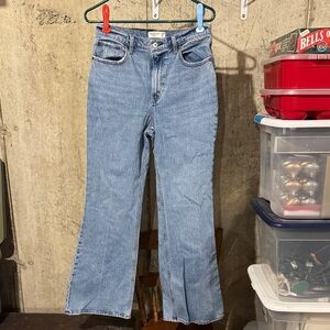 Abercrombie & Fitch Light Blue Flare Jeans